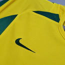 Brazil 2002 Home Shirt I – Men's (Retro)