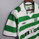 Celtic 01/03 Men's Retro Home Football Shirt