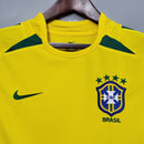 Brazil 2002 Home Shirt I – Men's (Retro)