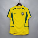 Brazil 2002 Home Shirt I – Men's (Retro)