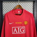 MANCHESTER UNITED 2008 CHAMPIONS LEAGUE FINAL HOME MEN'S LONG-SLEEVED SHIRT