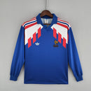 France 1988–89 Home Shirt I – Men's (Retro, Long Sleeve)