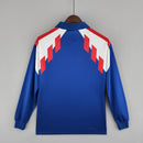 France 1988–89 Home Shirt I – Men's (Retro, Long Sleeve)