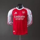 ARSENAL 25/26 MEN'S HOME LONG-SLEEVED SHIRT (PLAYER VERSION)