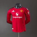MANCHESTER UNITED I 25/26 MEN'S HOME LONG-SLEEVED SHIRT (PLAYER VERSION)