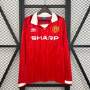 Manchester United 92/94 Home Shirt – Men's (Retro, Long Sleeve)
