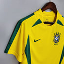 Brazil 2002 Home Shirt I – Men's (Retro)